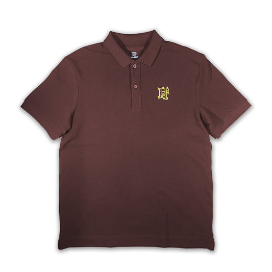 "H" Emblem Polo - Oxblood
