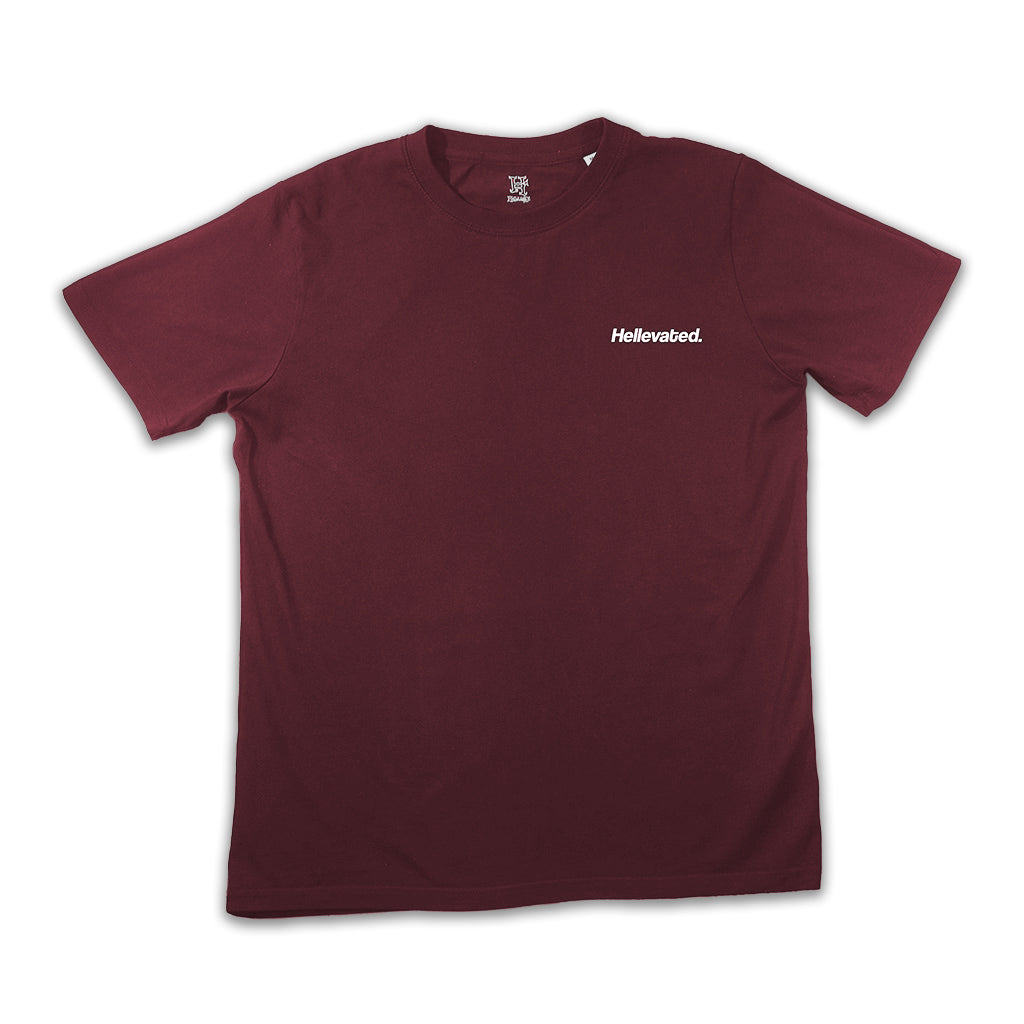 "Hellvetica" Sculpt T - Oxblood