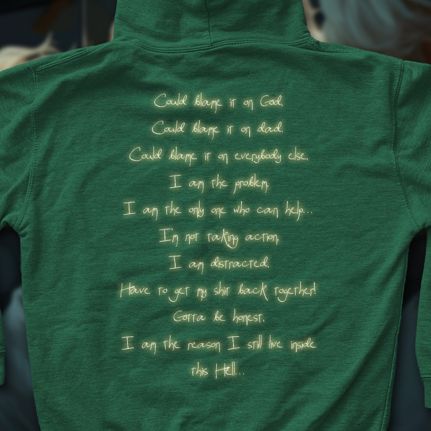 "Me, Myself & I" Hoodie (Green) (Zorro Merch)