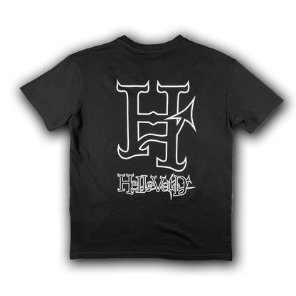 "H For Hellevated" Heavy Weight Oversized T (Black)