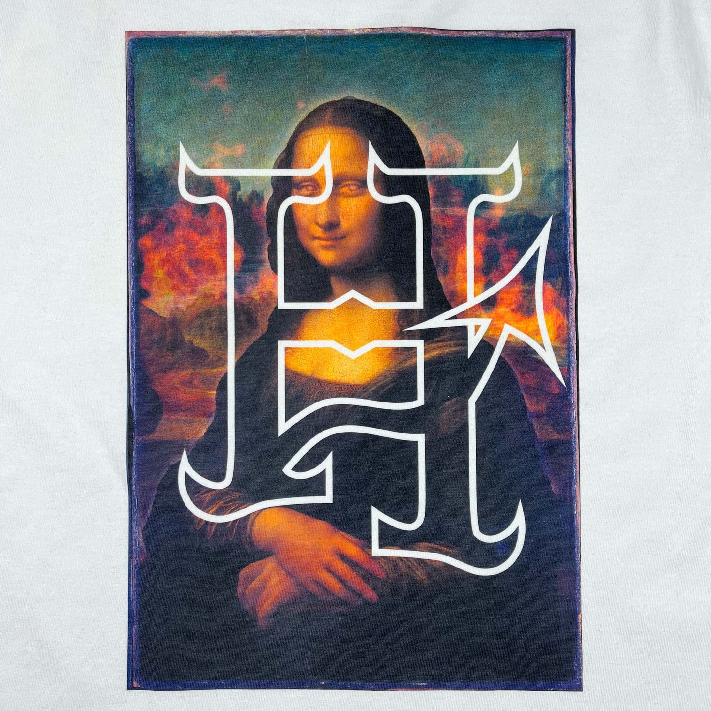 "DeMona Lisa" Artwork T (White)