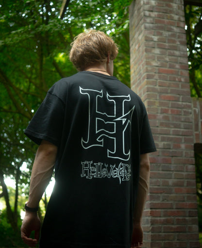 Model with H for Hellevated T-Shirt