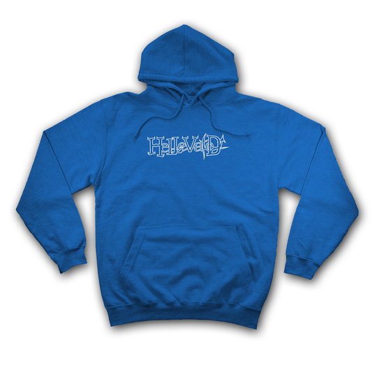 "Hellevated" Basic Hoodie (Blue) (Organic)