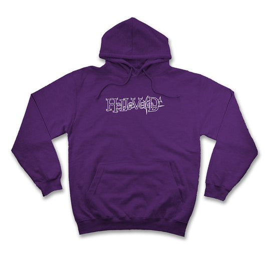 "Hellevated" Basic Hoodie (Purple) (Organic)