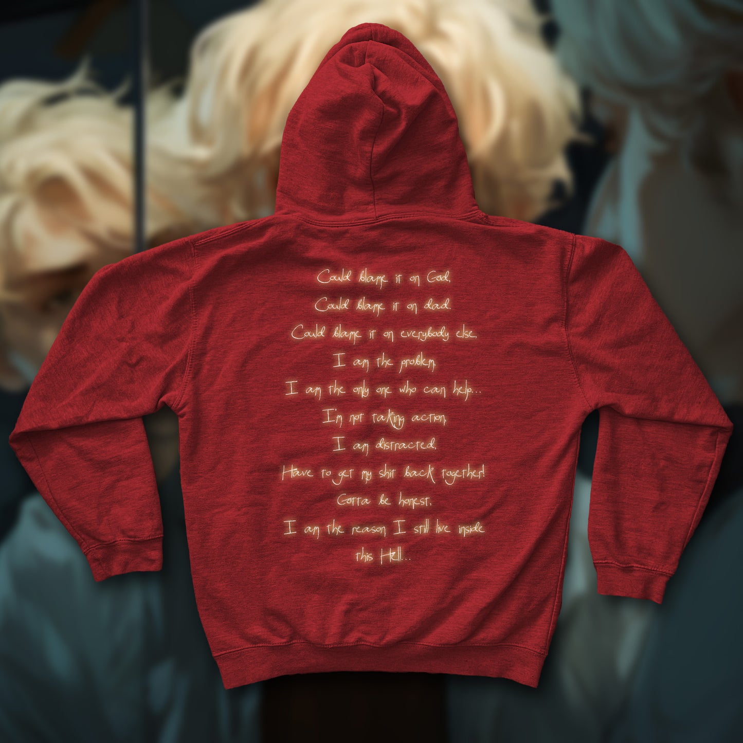 "Me, Myself & I" Hoodie (Red) (Zorro Merch)