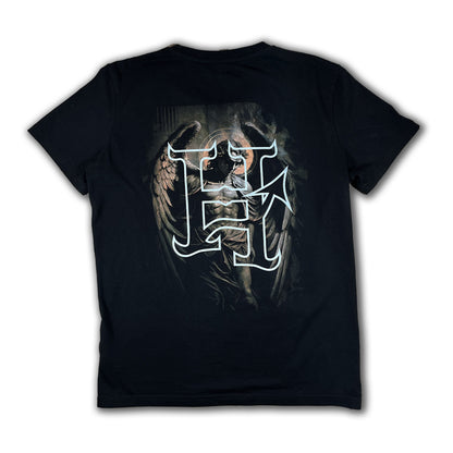 "Fear of Angels" Artwork T (Organic) (Black)