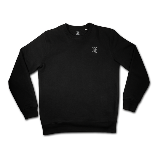 Sweatshirt with embroidered "H" logo