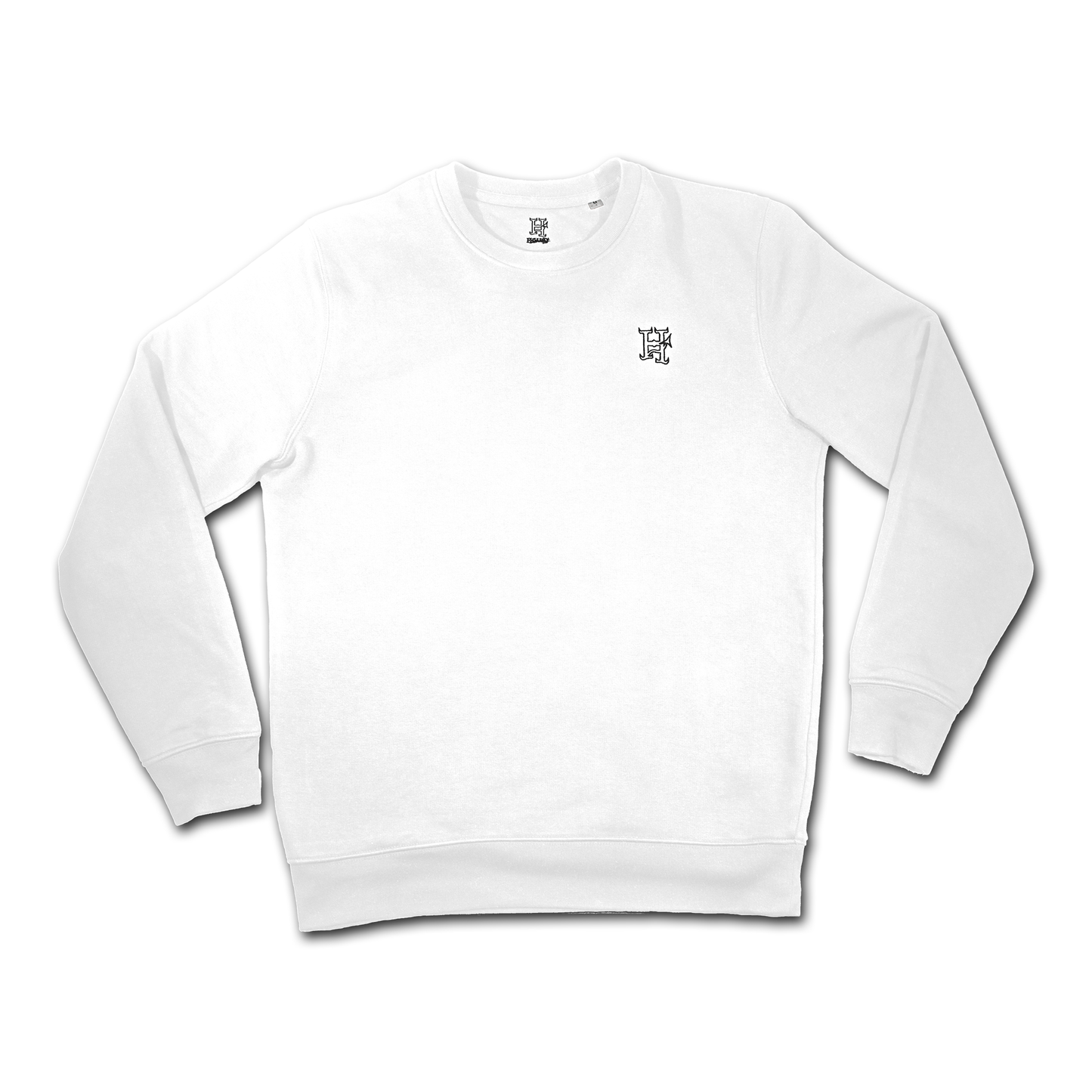 Sweatshirt with embroidered "H" logo