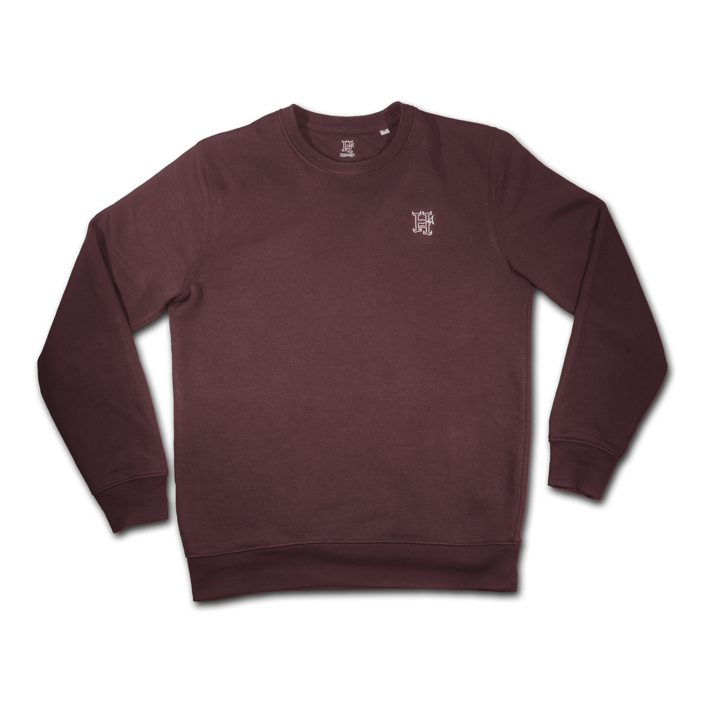 Sweatshirt with embroidered "H" logo