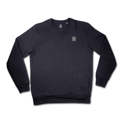 Sweatshirt with embroidered "H" logo