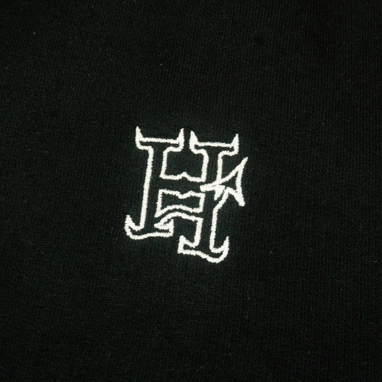 Sweatshirt with embroidered "H" logo